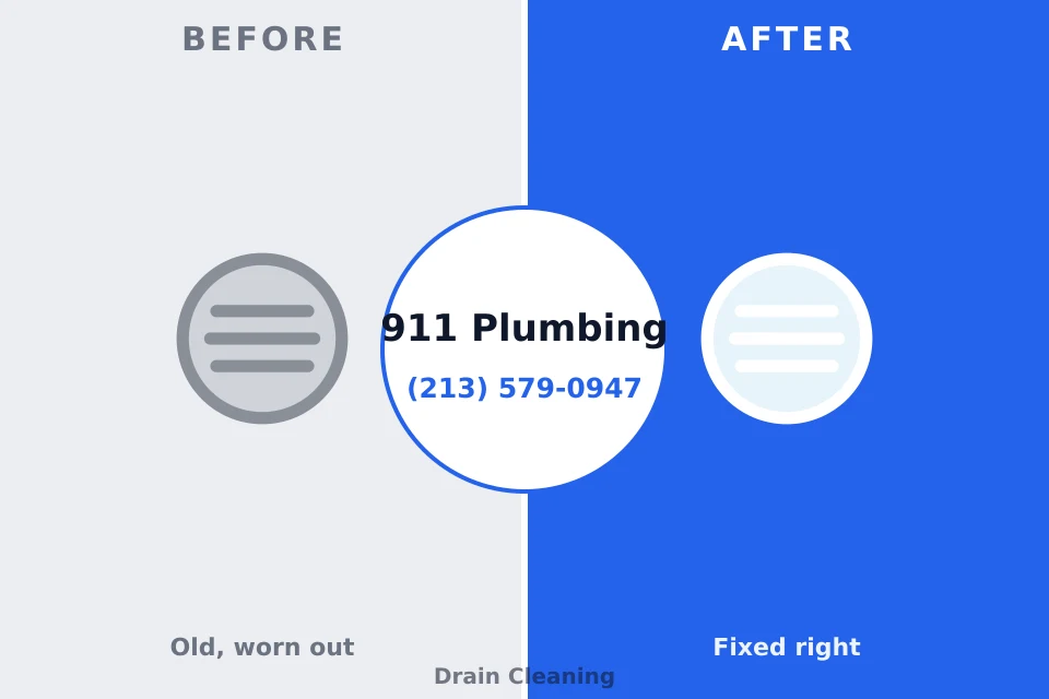 Before and after: plumbing repair Winding Cypress, FL